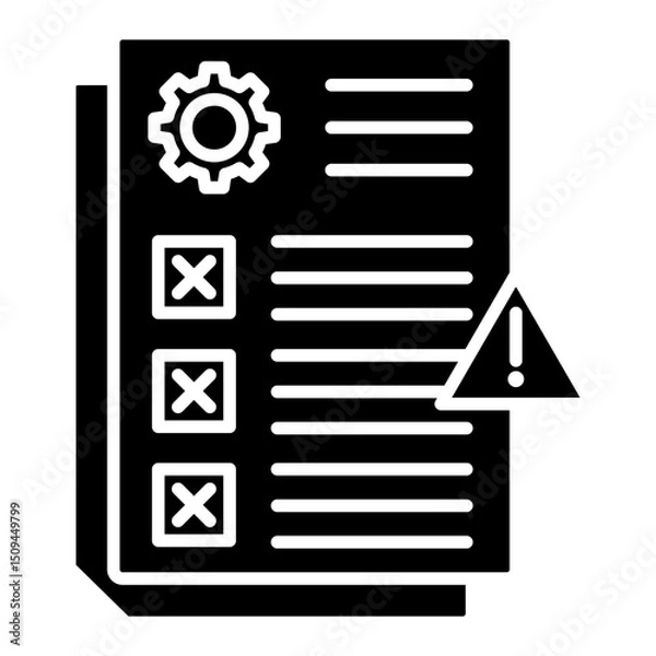 Obraz Risk Assessment icon