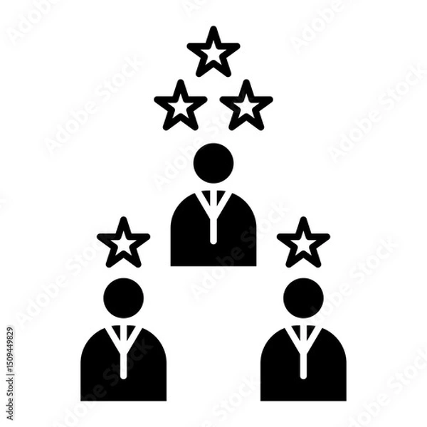 Fototapeta Team Performance icon