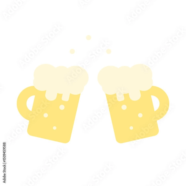 Fototapeta ビールのイラスト