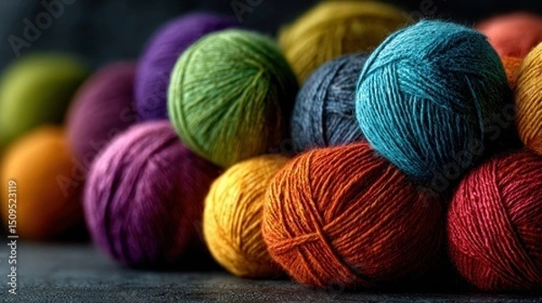 Obraz Beginneral Guide to Wool Yarn Crafts