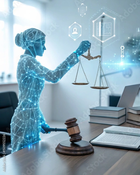 Obraz Artificial Intelligence in Law