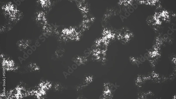 Fototapeta Fractal noise texture resembling foggy mountains or soft stone patterns. Ideal for abstract backgrounds or natural terrain details.