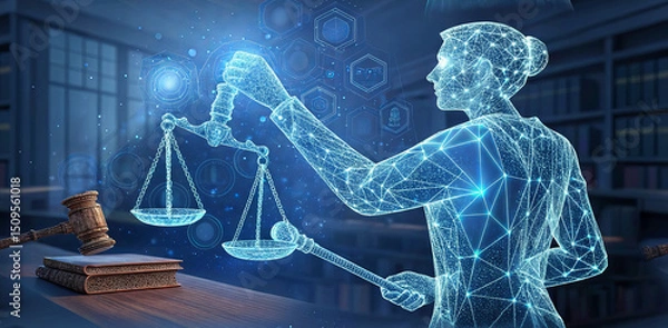 Obraz Artificial Intelligence in Law