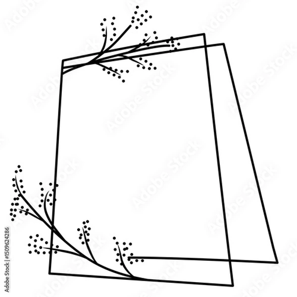 Fototapeta frame for your design