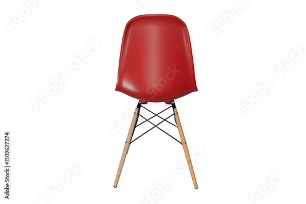 Obraz Vitra - Eames Plastic Side Chair DSW 3D Model