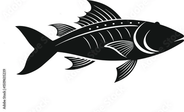 Obraz fish vector illustration
