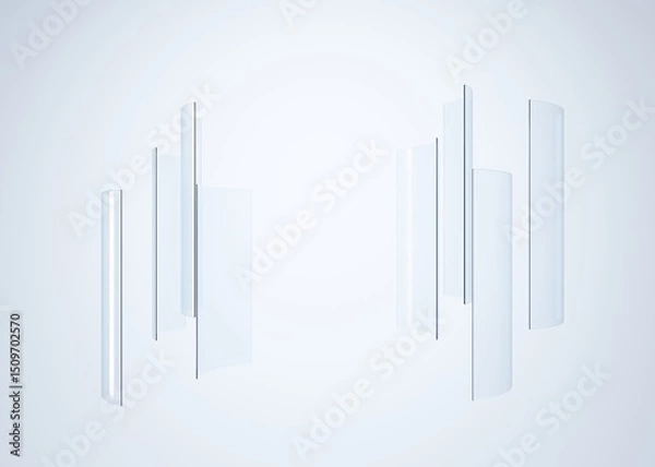 Fototapeta 3D rendering simple product background