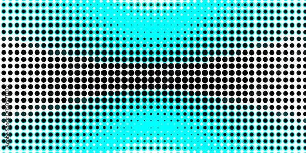 Fototapeta Minimal geometric background with colorful abstract halftone dots pattern pop art seamless texture smooth design, monochrome gradient halftone dots abstract modern stylish texture background.