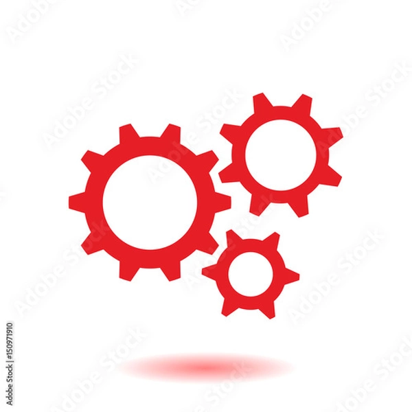 Fototapeta Gear icon.
The development and management of business processes.