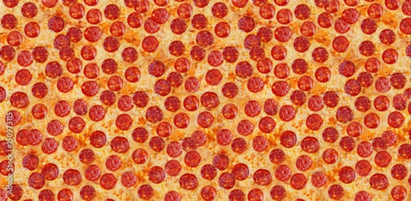 Obraz Pizza pepperoni. Tło.