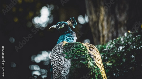 Obraz peacock with feathers