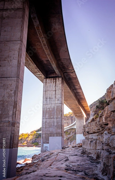 Obraz bridge over the beach