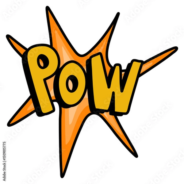 Fototapeta Comic Book Expression Element Illustration Set 