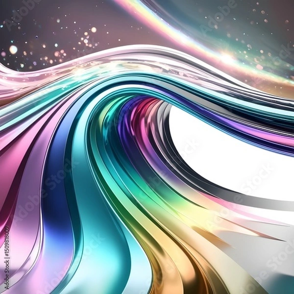 Obraz abstract colorful background with lines