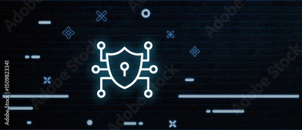 Fototapeta Fortifying Data Security Implementing Robust Protection Measures Against Threats