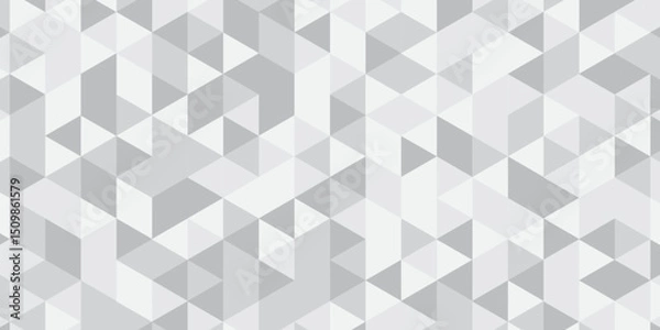 Fototapeta Modern triangle mosaic Background. Business polygonal texture. Abstract polygon Geometric banner wall background.