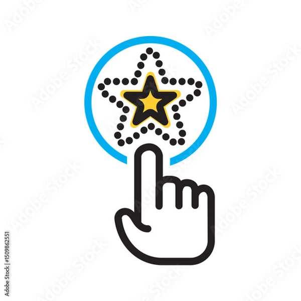 Obraz Vector multi color icon for Pointer