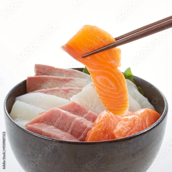 Obraz 海鮮丼
