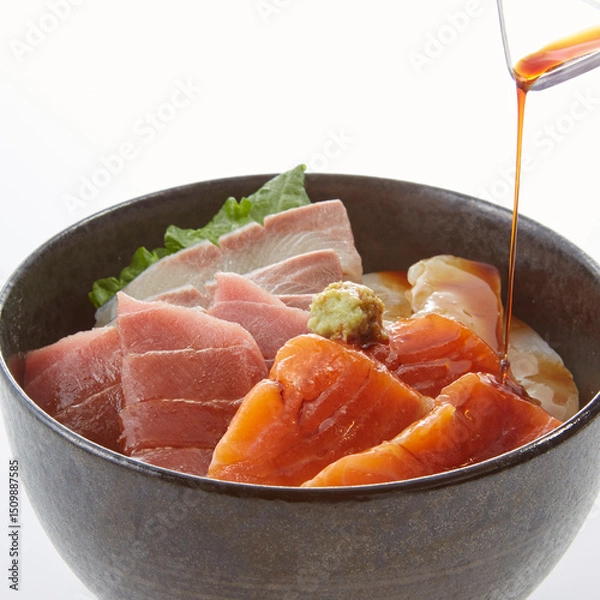 Obraz 海鮮丼