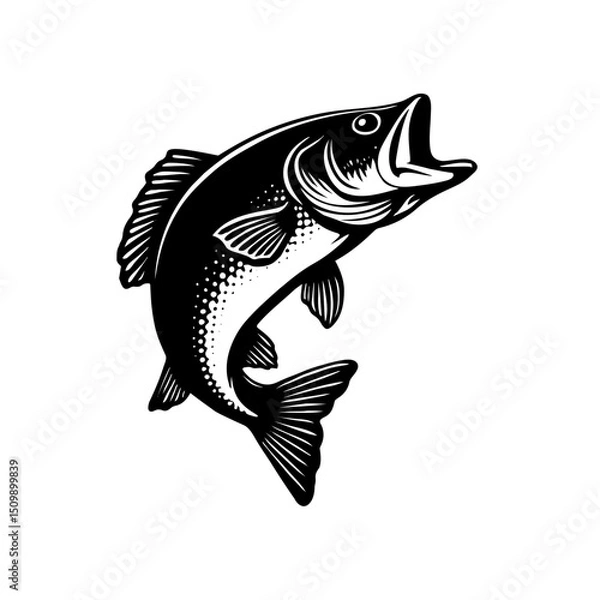 Obraz fish vector illustration