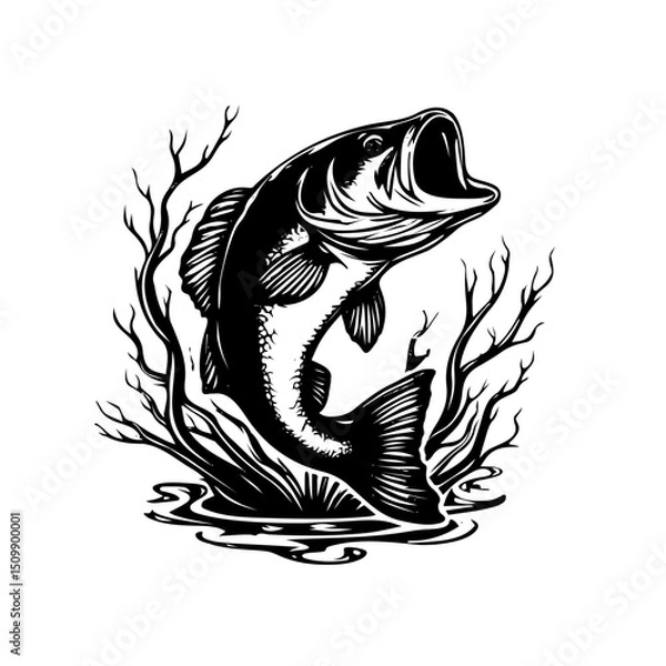 Obraz fish vector illustration