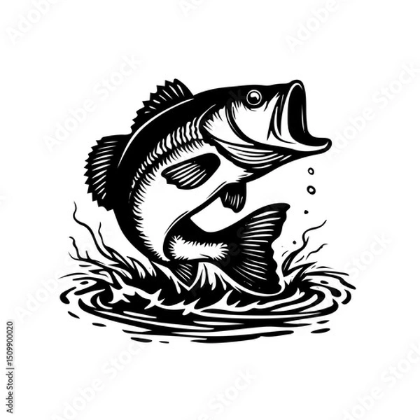 Obraz fish vector illustration