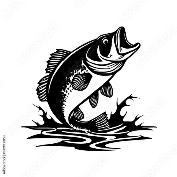 Obraz fish vector illustration