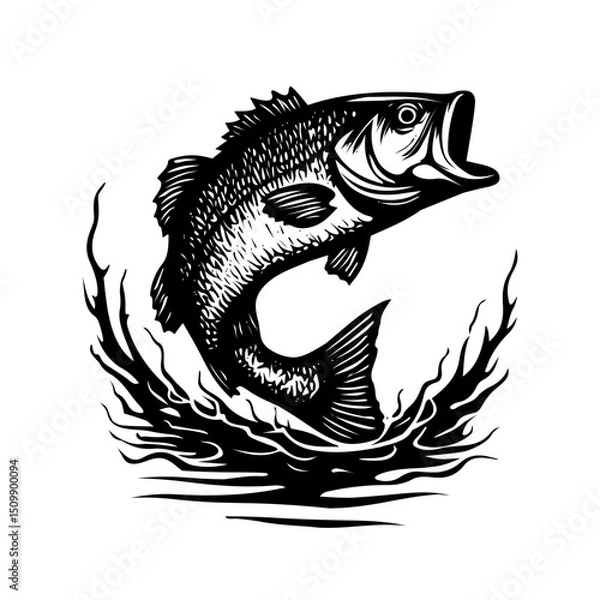 Obraz fish vector illustration