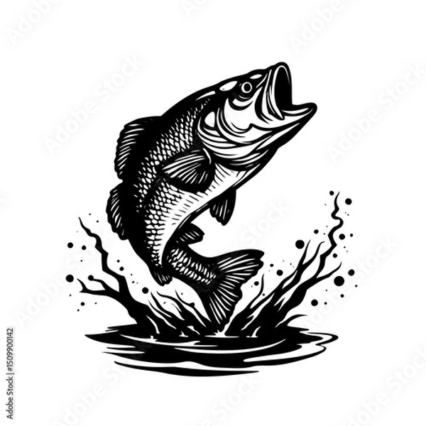 Obraz fish vector illustration