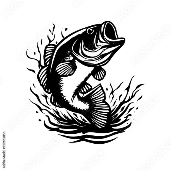 Obraz fish vector illustration
