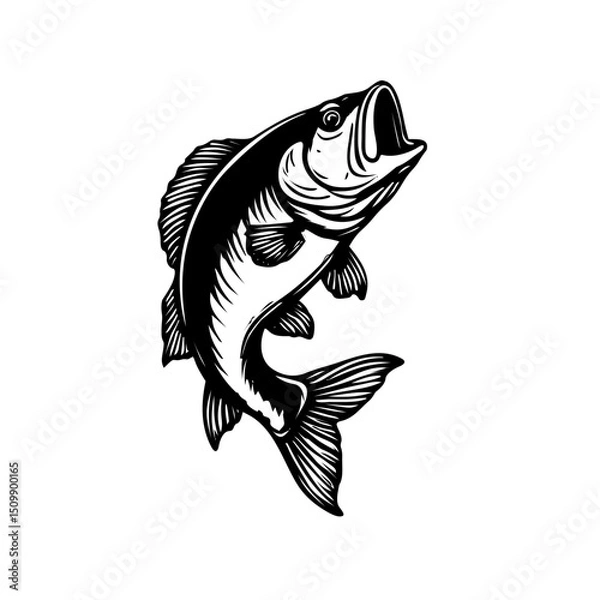 Obraz fish vector illustration