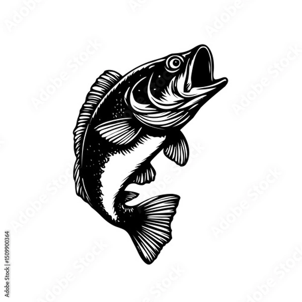 Obraz fish vector illustration