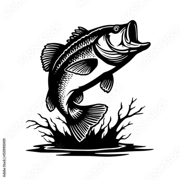 Obraz fish vector illustration