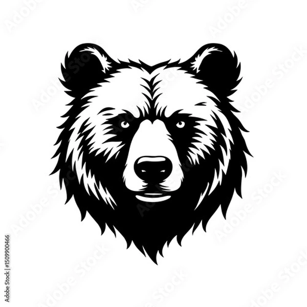 Obraz brown bear head