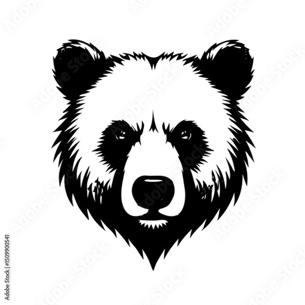 Obraz panda bear vector
