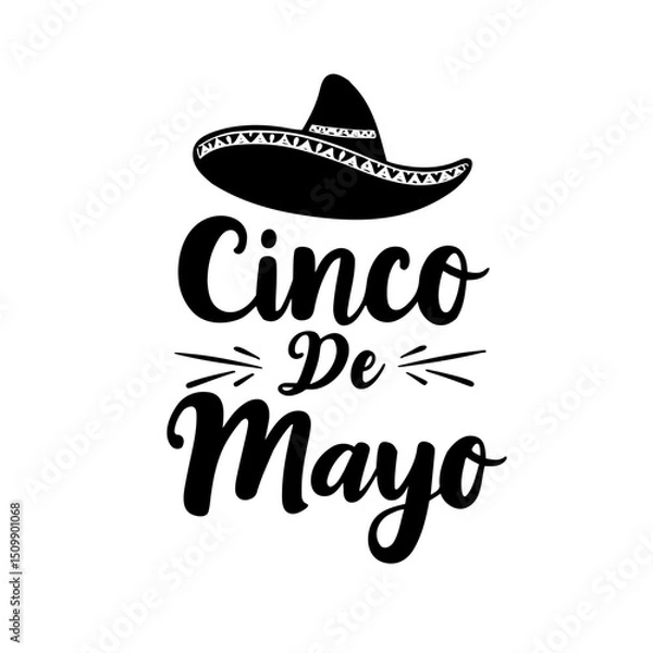 Obraz Cinco de mayo design