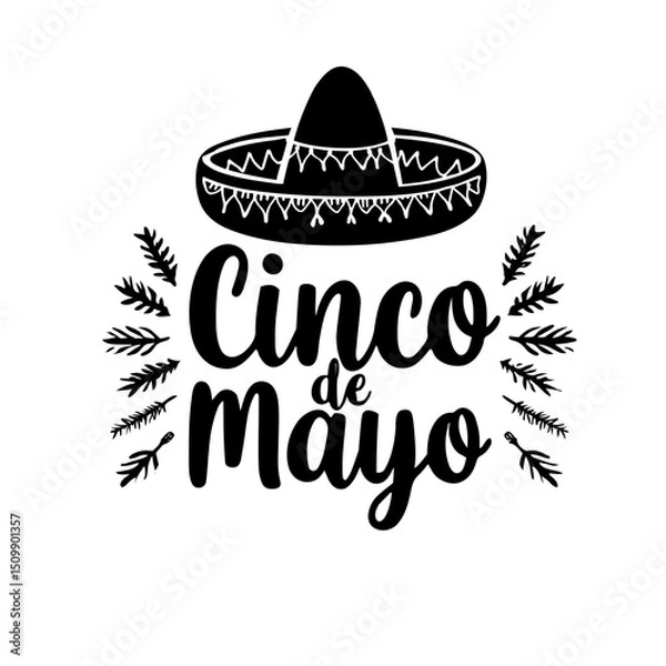 Obraz Cinco de mayo design