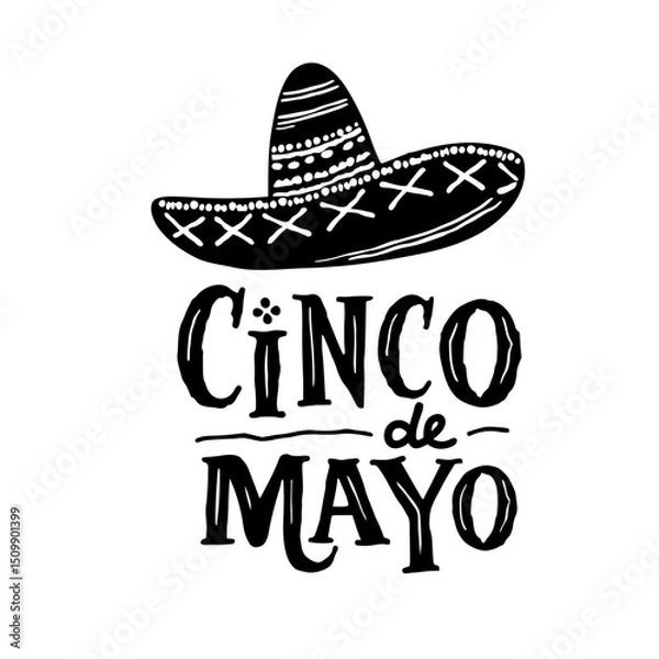 Obraz mexican sombrero hat