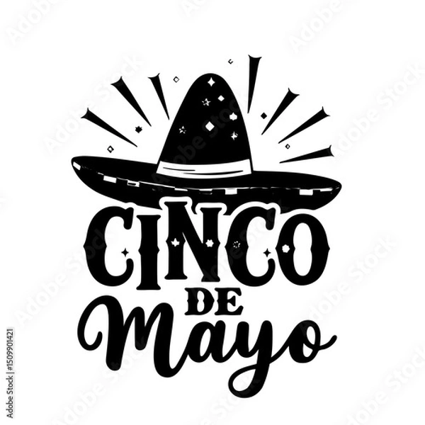 Obraz Cinco de mayo design