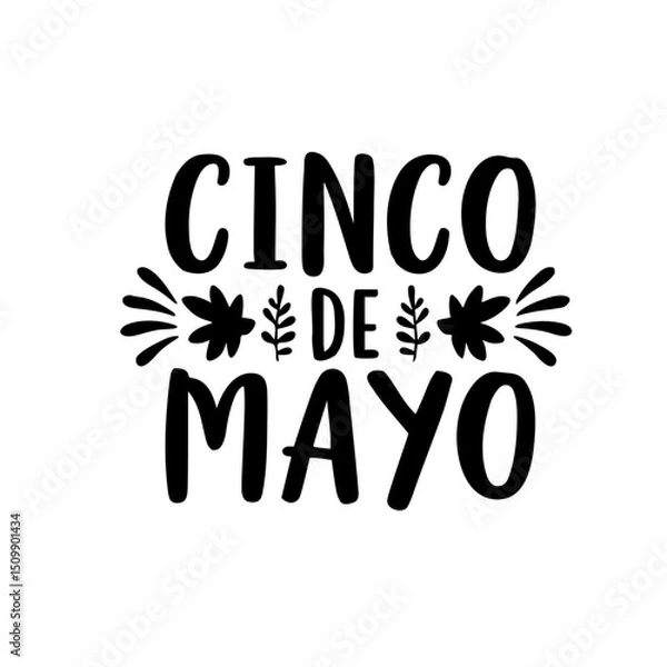 Obraz Cinco de mayo design