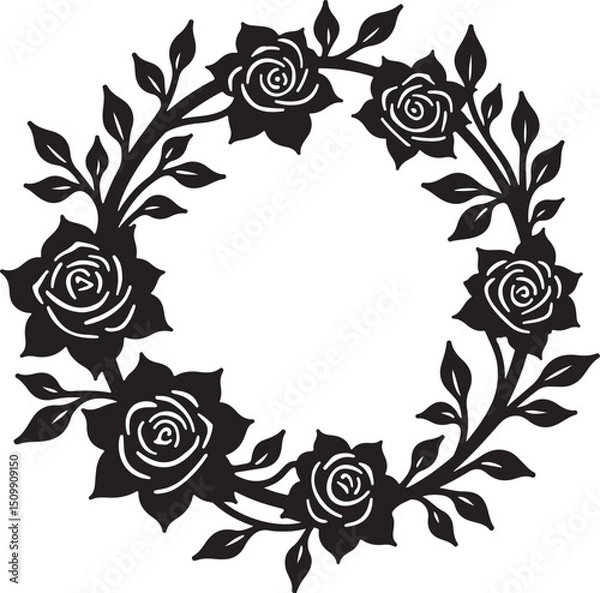 Obraz Ornate Frame Laser Cut Bundle
