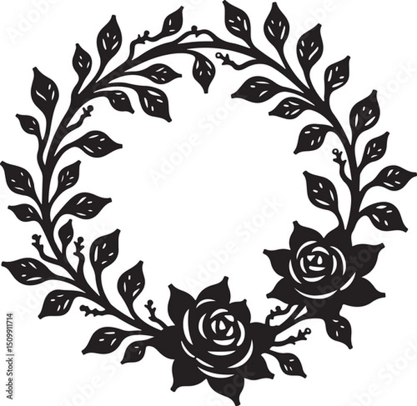 Obraz Ornate Frame Laser Cut Bundle
