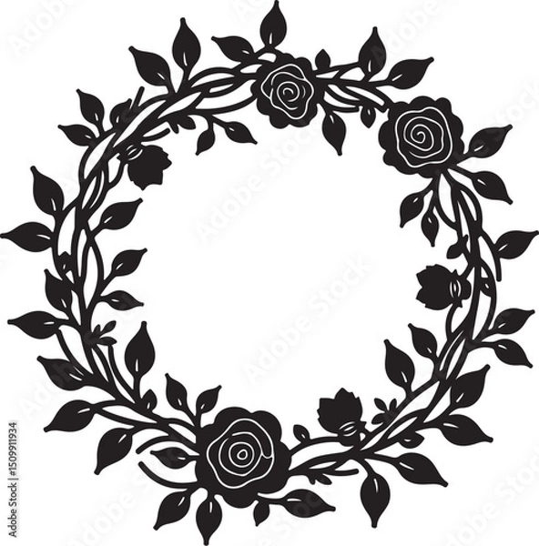 Obraz Ornate Frame Laser Cut Bundle
