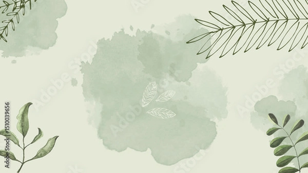 Obraz Stunning Botanical Desktop Background