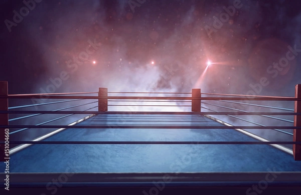 Obraz ring bokserski