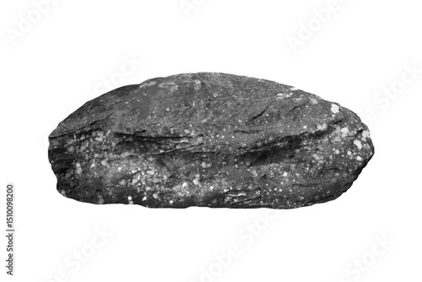 Obraz Rock isolated transparency background.
