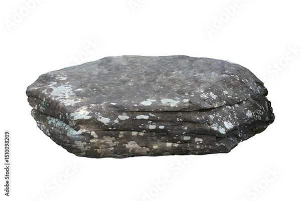 Obraz Rock isolated transparency background.