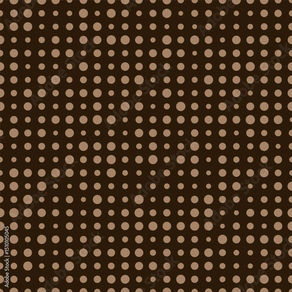 Fototapeta Vector Background. Dots of different sizes. Seamless pattern. Graphic image. Simplicity. Texture. Texture. Wallpaper. Noise.