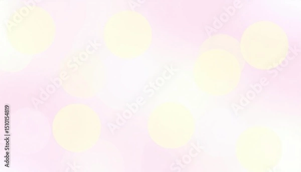 Fototapeta Soft pink bokeh background studio digital art abstract vertical view calm and serene atmosphere