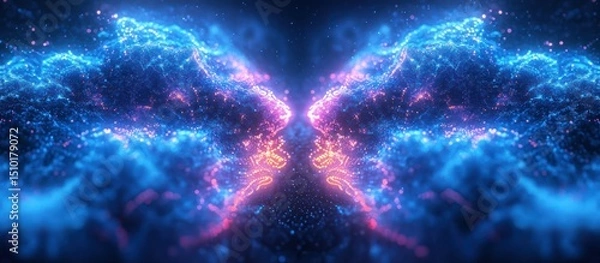 Fototapeta Abstract Nebula Wings